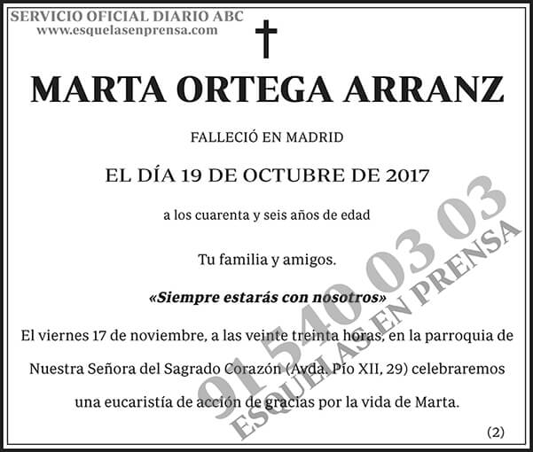 Marta Ortega Arranz